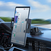 Multifunctional Car Dashboard Mobile Phone Folding Holder, Style: Folding Back Clip+Metal Oval Ball