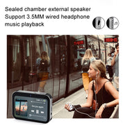 D6 CCD HD Digital Camera Movie Music Smart Camera Touch Screen Student Card Video Recorder, Excluding Memory(Black)