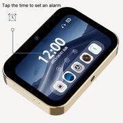 D6 CCD HD Digital Camera Movie Music Smart Camera Touch Screen Student Card Video Recorder, Excluding Memory(White)