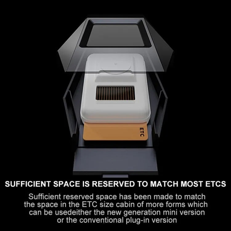 Car ETC Bracket Organizer Automotive Removable Center Console Ornament, Model: Speed Version