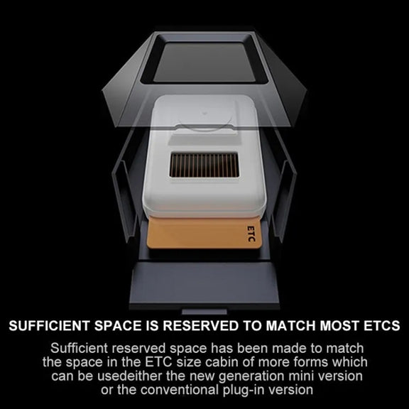 Car ETC Bracket Organizer Automotive Removable Center Console Ornament, Model: Speed Version