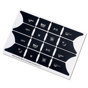 For Mercedes-Benz CLS/C218/SLK/W172/W204/GLK Air Conditioning Button Repair Sticker(Style 2)