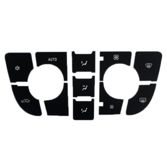 For Buick Excelle GT/XT Air Conditioning Central Control Button Repair Sticker(Low-end)