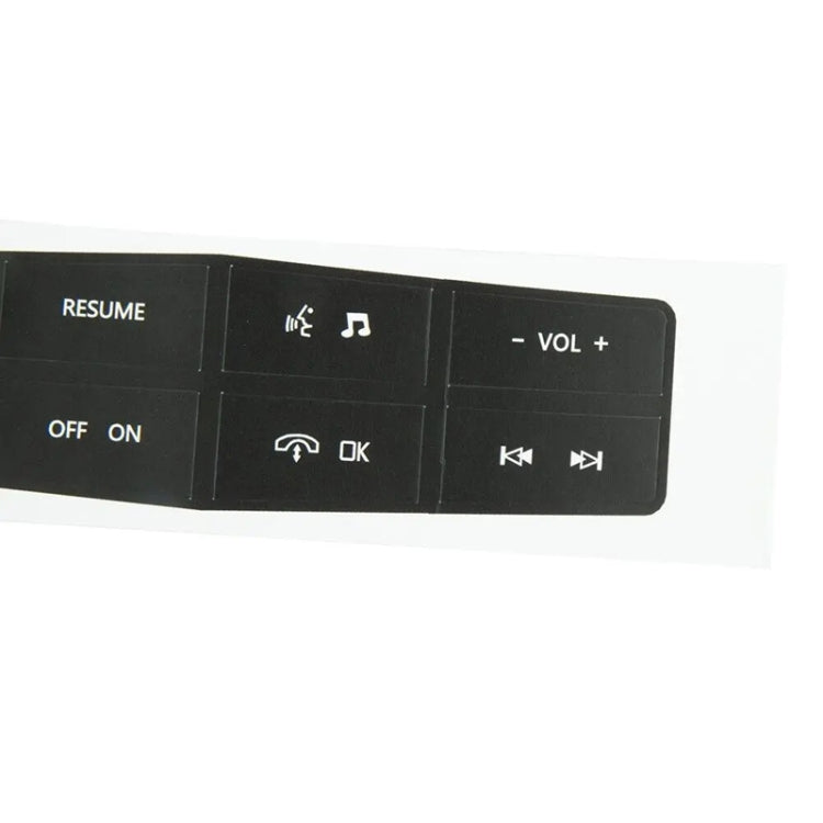 For Ford Mustang 2011-2012 Steering Wheel Control Button Repair Sticker
