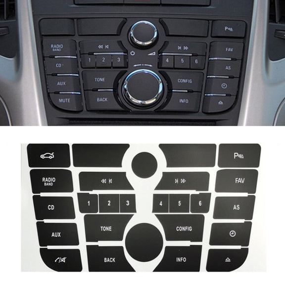 For Buick Excelle GT/XT Multimedia Button Repair Sticker