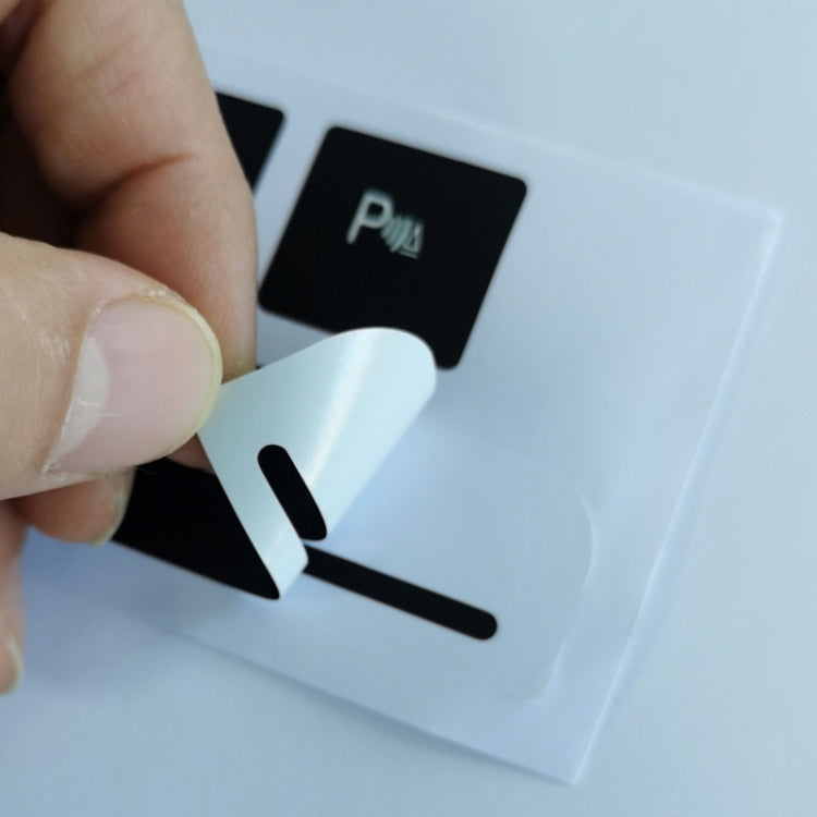 For Audi A4 Emergency/Double Flash Button Cup Holder Button Repair Sticker, Left-Hand Drive Only(Without Card Box)