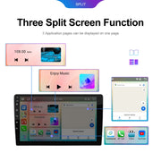 9 inch 6+128G Android Universal HD Large Screen Car Bluetooth Player Android GPS Navigation Integrated Machine(Standard)