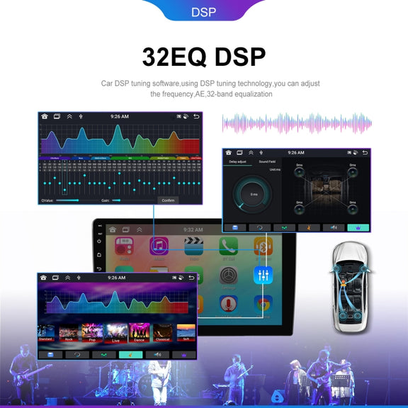 7 inch 6+128G Android Universal HD Large Screen Car Bluetooth Player Android GPS Navigation Integrated Machine(Standard)