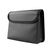 Car Folding Trash Can Multifunctional Seatback Hanging Storage Box(Black)