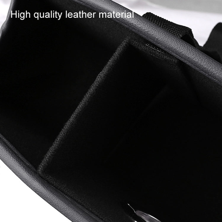 Auto Seatback Organizer Tissue Bag Car Rear Drainage Cup Holder(Gray)