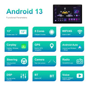 13.1 inch 4+64G Android Large Screen Navigator With Universal Map APK / Carplay / Reverse Car Image(Standard)