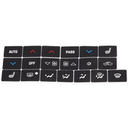 For Buick 2005-2009 Car Air Conditioning Button Repair Sticker