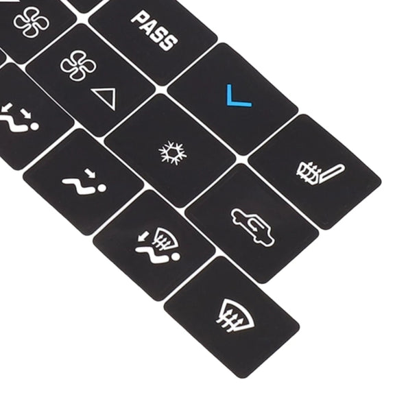 For Buick 2005-2009 Car Air Conditioning Button Repair Sticker