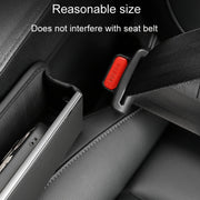 Automotive Seat Clamp Seam Organizer Car Decoration Storage Bag Water Cup Model, Style: Passenger Red