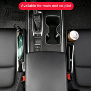 Automotive Seat Clamp Seam Organizer Car Decoration Storage Bag Water Cup Model, Style: Passenger Red
