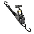 Auto Retract Tensioner Automobile And Motorcycle Cargo Fixing Straps(Black) - Towing Bars by PMC TechLife | Online Shopping South Africa | PMC TechLife | Buy Now Pay Later Mobicred