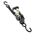 Auto Retract Tensioner Automobile And Motorcycle Cargo Fixing Straps(White) - Towing Bars by PMC TechLife | Online Shopping South Africa | PMC TechLife | Buy Now Pay Later Mobicred