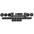 For Ford Mustang 2005-2009 Air Conditioning Button Repair Sticker - Decorative Sticker by PMC TechLife | Online Shopping South Africa | PMC TechLife | Buy Now Pay Later Mobicred