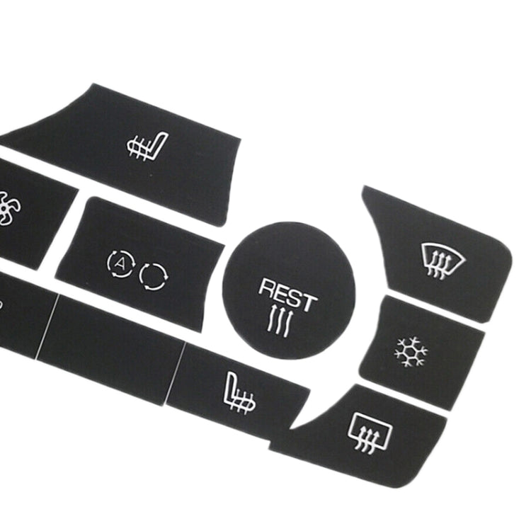 For BMW E90/E91/E92/330I 2006-2011 Air Conditioning Panel Button Repair Sticker