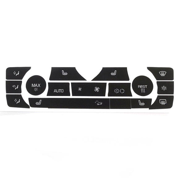 For BMW E90/E91/E92/330I 2006-2011 Air Conditioning Panel Button Repair Sticker