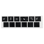 For Jeep Cherokee/Commander Car Seat Heating Switch Sticker