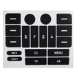 For Volkswagen Golf MK5/Passat RADIO Button Repair Sticker - Decorative Sticker by PMC TechLife | Online Shopping South Africa | PMC TechLife | Buy Now Pay Later Mobicred