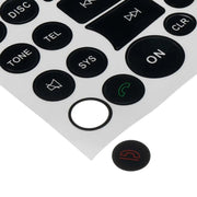 For Mercedes Benz C/E/GLK/W 2007-2014 Radio Button Repair Sticker(Style One)
