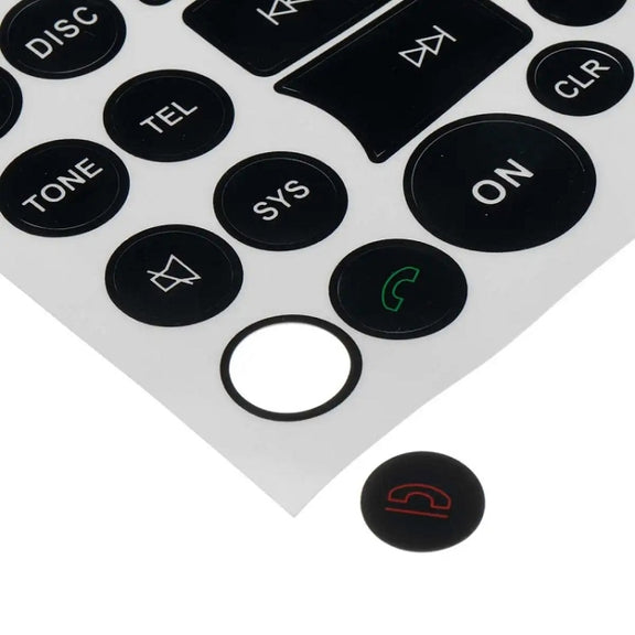 For Mercedes Benz C/E/GLK/W 2007-2014 Radio Button Repair Sticker(Style One)