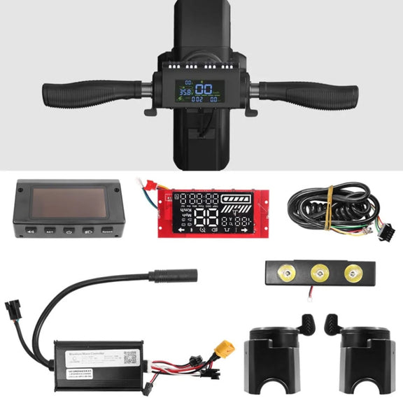 8 inch Electrical Scooter Master Digital Controller Display Panel Kit for Kugoo S1 / S2 / S3 / ETWOW(Black)