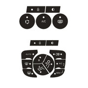 For Citroen C4L 2014-2018 Air Conditioning Door Lock Button Repair Sticker(Manual AC)