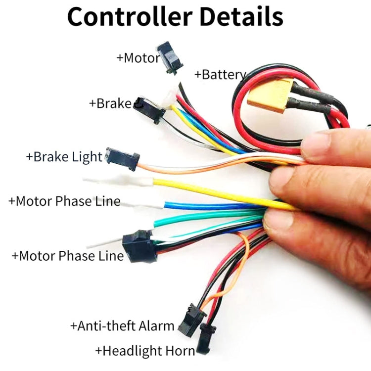 36V16A For Kugoo M4 Electrical Scooter Controller Assembly Electronic Control Board Communication Meter
