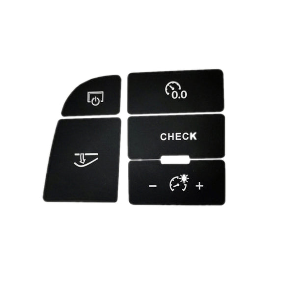 For Audi A6/A6L 2005-2011 Central Control Button Repair Sticker(For Right Driving)
