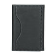 Tri-fold Magnetic Leather Wallet Card Holder for iPhone 15/14/13/12 Series(Black) - Others Accessories by PMC TechLife | Online Shopping South Africa | PMC TechLife