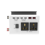 DC 12V To AC 220V Car Inverter Dual Socket 4USB