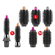 For Dyson Airwrap Curling Iron Accessories 20mm  Cylinder Comb Rose Red