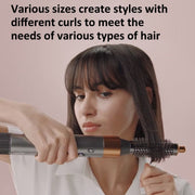 For Dyson Airwrap Curling Iron Accessories 20mm  Cylinder Comb Rose Red