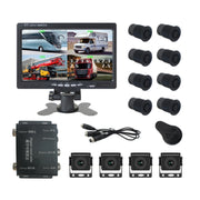 7 Inch Four-Way Monitor With Reverse Detection Digital Radar(PZ905)
