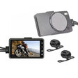 3 inch Motorcycle High-definition Dual-lens Driving Recorder - Electrical Instruments by PMC TechLife | Online Shopping South Africa | PMC TechLife | Buy Now Pay Later Mobicred