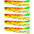 6.6cm 5pcs /Pack HENGJIA SO175 Two Color Split Fork Soft Bait Freshwater Fishing Salmon Lures(Color 3) - Fishing Lures by HENGJIA | Online Shopping South Africa | PMC TechLife | Buy Now Pay Later Mobicred