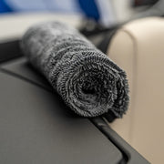 60x160cm Thickened Twisted Braid Cloth Absorbent Car Cleaning Towel(Dark Gray 1pcs)