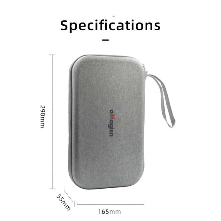 For Insta360 X5 / X4 aMagisn Medium Storage Bag Clutch Bag Protective Case