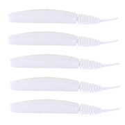 5pcs /Pack HENGJIA SO109 Spaghetti Worm Soft Bait Spiral Fishing Dummy Lures, Size: 10cm 7g(Color 1)