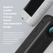 For Insta360 X4 AMagisn Silicone Protective Cover Body Case Gray