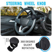 Automobile Multifunctional Bearing Steering Wheel Power Ball(Oval Red)