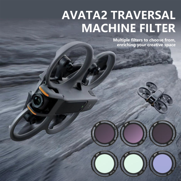 JSR-2050-11 ND16PL For DJI Avata 2 Traverser Filter Accessories Camera Scrim Polarizing Lens