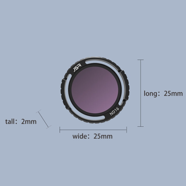 JSR-2050-09 ND256 For DJI Avata 2 Traverser Filter Accessories Camera Scrim Polarizing Lens