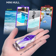 Children 2.4G Mini Remote Control Boat Summer Water Play Electrical Submarine Boys Toys(Red)