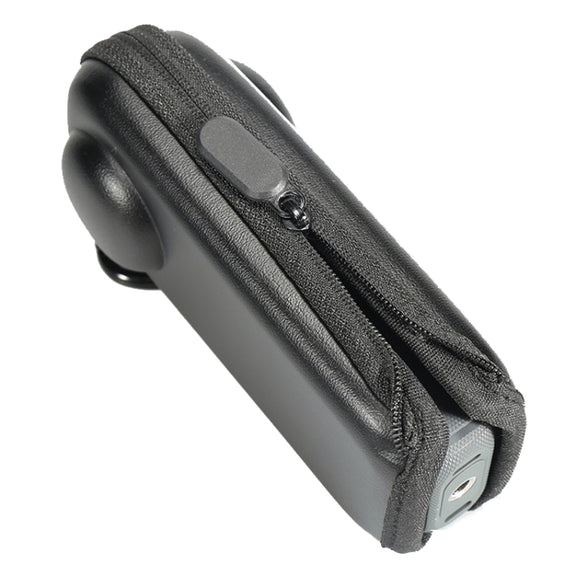 For Insta360 X4 Mini Storage Case PU Bag Sport Camera Protector With Hook(Black)