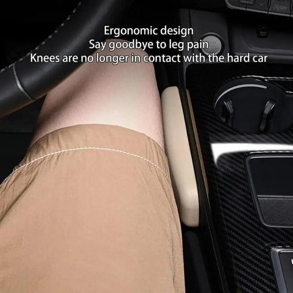 Car Driver Door Booster Pad Center Armrest Box Pad(Black)