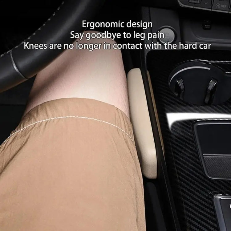 Car Driver Door Booster Pad Center Armrest Box Pad(Black)